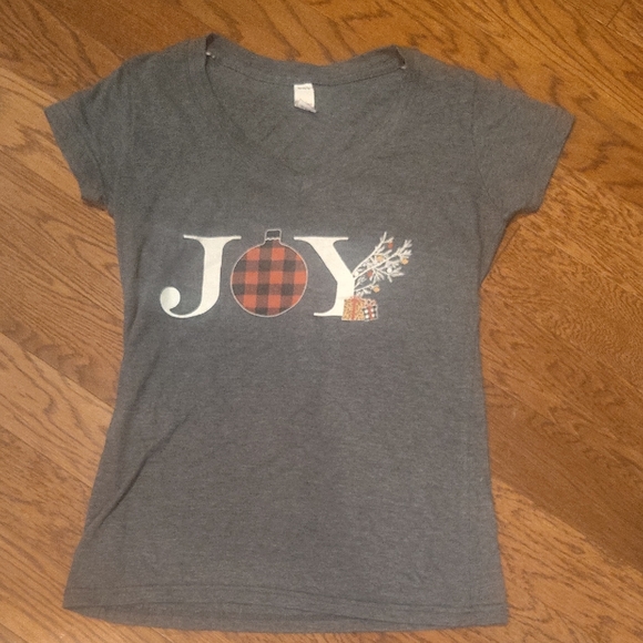 Tultex Tops - Tultex Gray Joy Women's Short Sleeve Tee